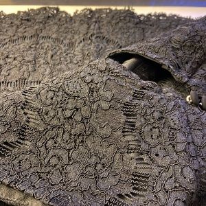 Gorgeous Soho New York & Company black lace sleeveless top. Size Small